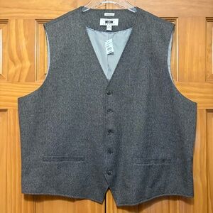Joseph Abboud Brown Classic Fit Vest Size 2X NWT